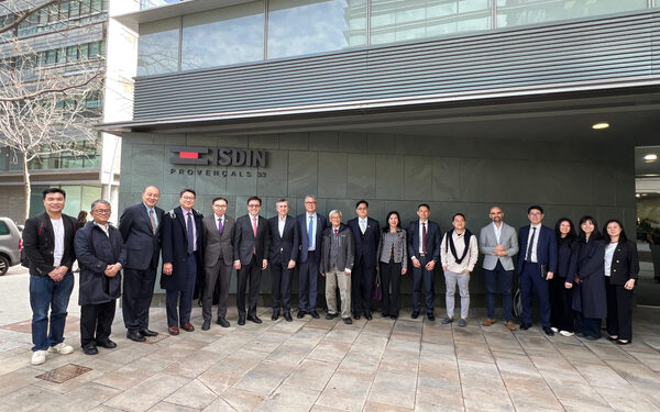 Tech chief begins Spain trip