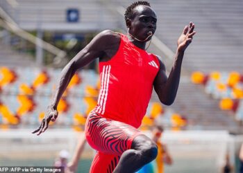 Australia’s Gout Gout clocks world-leading 200m time