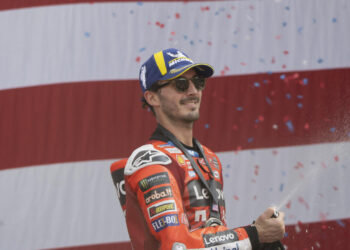 Bagnaia wins USA MotoGP after Márquez crash