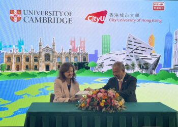 CityU strikes global research deal with Cambridge
