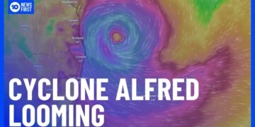 Cyclone Alfred edges closer to Australia’s east coast