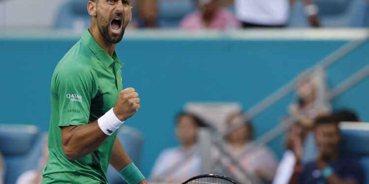 Djokovic, teenager Mensik make Miami Open semi-finals