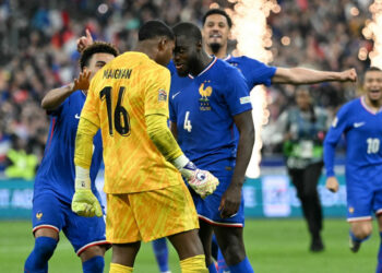 France, Spain through to Nations League semis on pens