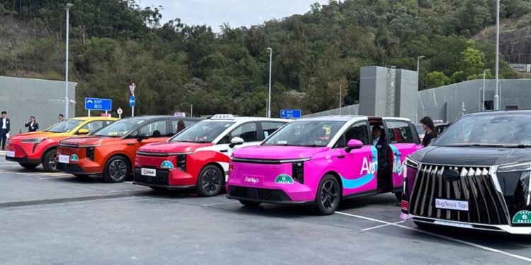 Hong Kong’s new taxi fleets unveiled