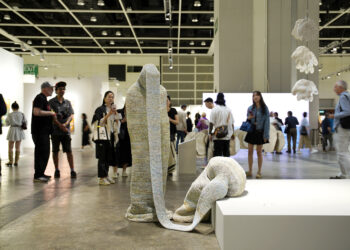 Lines, fire and hair: Art Basel 2025 kicks off