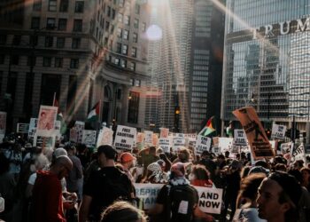 Pro-Palestinian protesters fill NY’s Trump Tower