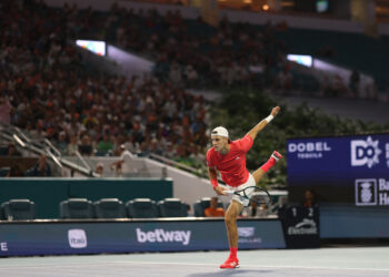 Teenage ace Mensik beats childhood hero Djokovic