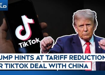 Trumps hints at lower tariffs for China over TikTok