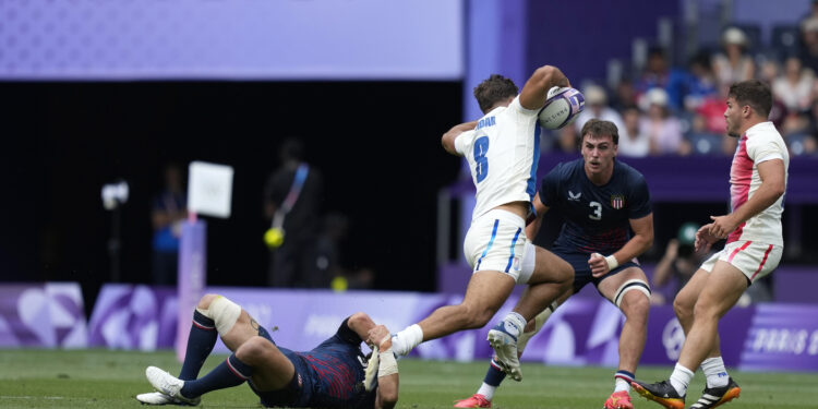 Who’s who at the Rugby Sevens, and it’s quite a cast!