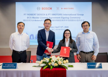 Bosch partners with X-Motors and CATL to Open the First Bosch Car Service Flagship Store in Indonesia