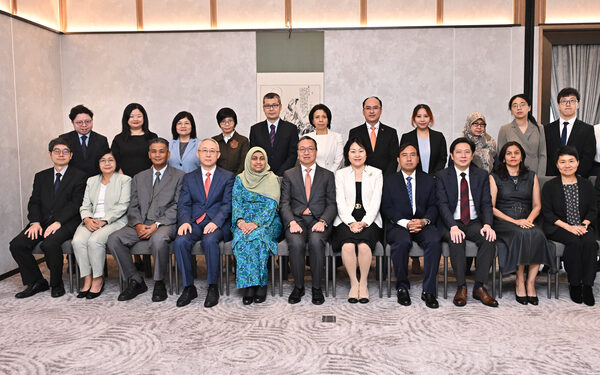 Paul Lam meets ASEAN-China body
