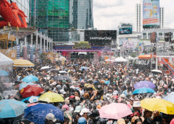Spectacular Thailand’s Songkran World Water Festival Sparkles Central World and Central Pattana Shopping Centers Nationwide, Drenching Over Ten Million Jubilant Revelers