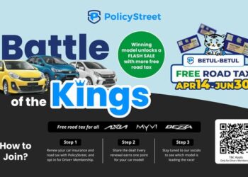 Ready, Set, Renew: PolicyStreet Launches Battle of the Kings Campaign for Myvi, Bezza, & Axia Drivers