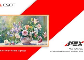 TCL CSOT Showcases Electronic Paper Display Solutions at TouchTaiwan 2025
