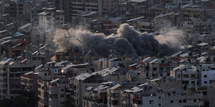 Beirut strike targeted precision missiles, says Israel