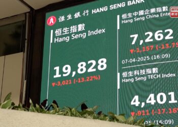 Black Monday hit for stocks on tariffs chaos