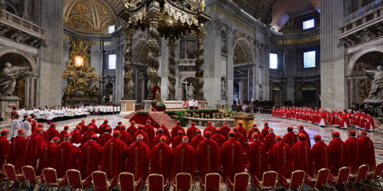 Cardinals lay groundwork for conclave