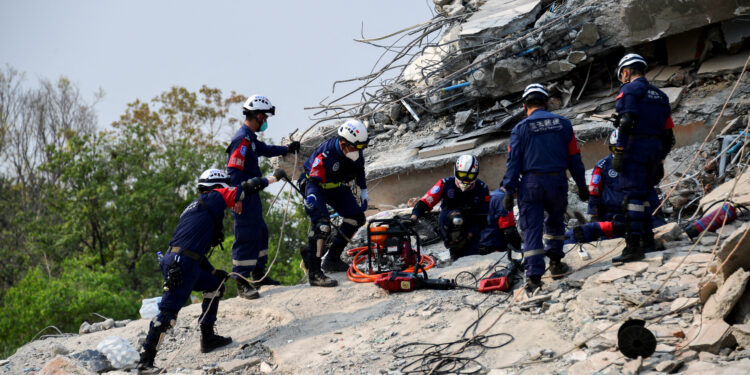 Chinese rescuers fill vacuum US cuts leave in Myanmar