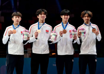 HK junior fencing team wins bronze in Wuxi