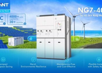 NG7-40.5 SF6 gas-insulated switchgear of CHINT empower global energy transformation and industrial upgrading