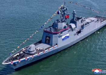 North Korea test-fires missiles from new destroyer