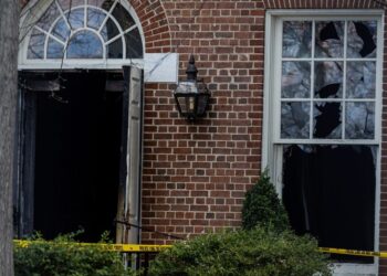 Pennsylvania governor’s residence set on fire