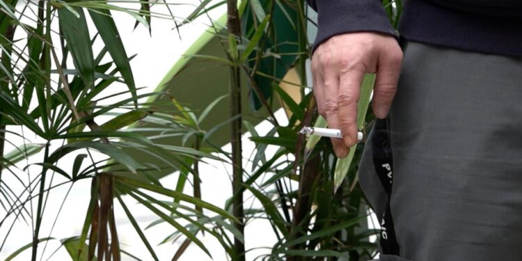 Smokers in queues could be fined from 2026