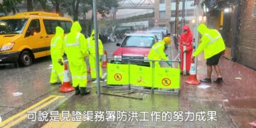 Warning system in place for HK’s flood-prone roads