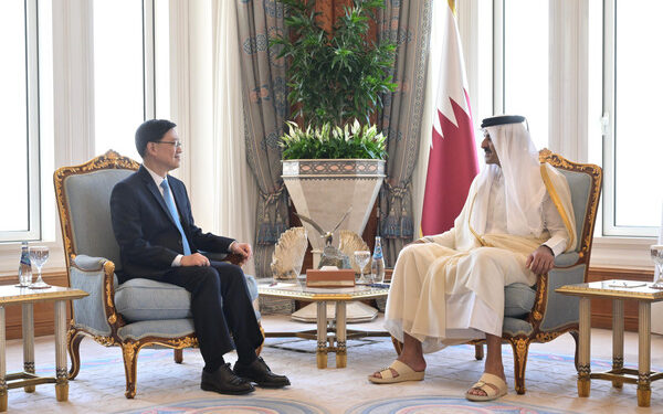 CE begins Qatar visit