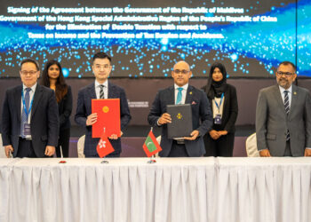 HK, Maldives sign tax pact