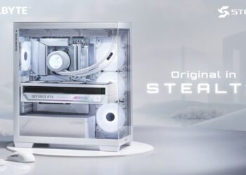 Original in STEALTH: GIGABYTE Unveils STEALTH ICE Series with AMD X870, B850 Motherboards and NVIDIA GeForce RTX 5090 Graphics Card