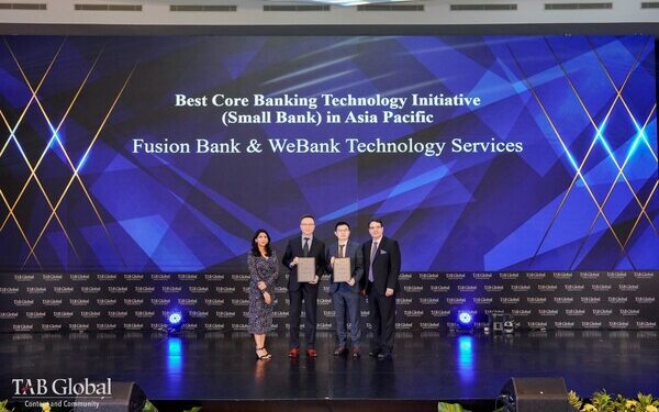 WeBank Technology Services Wins International Fintech Award