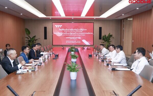 Thai Deputy Prime Minister and Minister of Energy Visits GoodWe