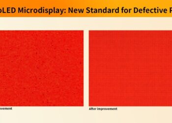 JBD Sets a New Benchmark for MicroLED Micro-Display Technology: No More Than Three Defective Pixels per Panel–A Record Low for the Industry
