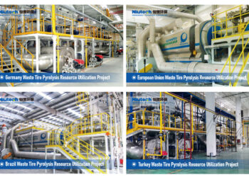 Cutting-Edge Pyrolysis Technology | Niutech’s Continuous Intelligent Equipment Achieves the “Ultimate Disposal” of Scrap Tires!