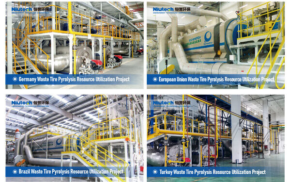 Cutting-Edge Pyrolysis Technology | Niutech’s Continuous Intelligent Equipment Achieves the “Ultimate Disposal” of Scrap Tires!