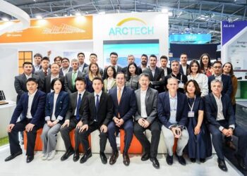 ‌Arctech Showcased the Most Comprehensive Portfolios Based on ‌”Tracker+”‌ and ‌”Green Power+” Platforms at Intersolar Europe 2025