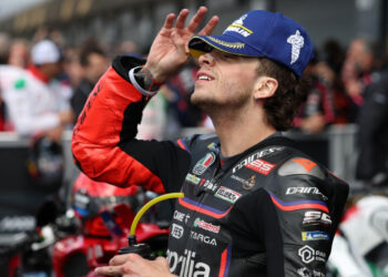 Bezzecchi ends win drought with British MotoGP victory