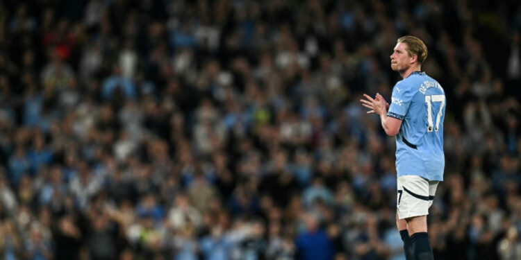 City lift Champions League hopes in De Bruyne farewell