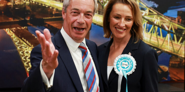 Farage party wins by-election by just six votes