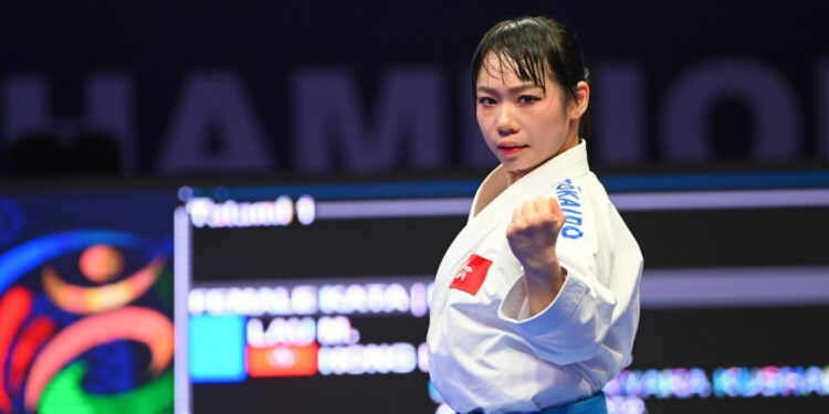 Grace Lau wins third straight Asian Karate title