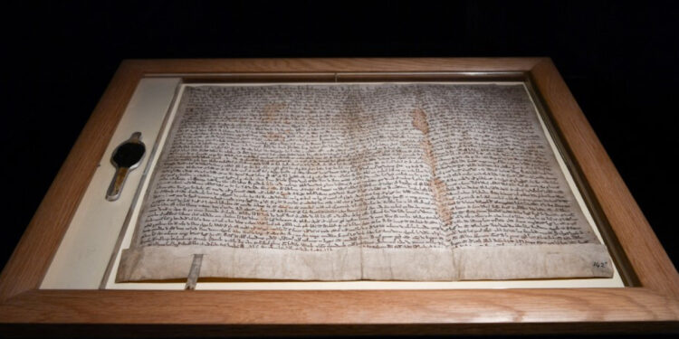 Harvard Magna Carta copy turns out to be an original
