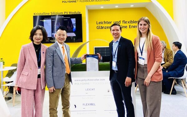 TÜV NORD-Certified to Withstand 17+ Category Hurricanes! POLYSHINE SOLAR’s Lightweight Flexible PV Modules Unveiled at THE SMARTER E EUROPE