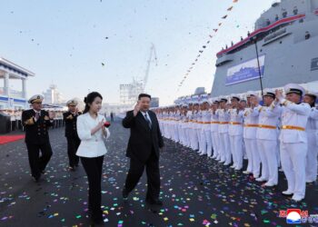 Kim furious over ‘serious accident’ at warship launch