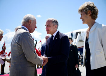 King Charles arrives in Canada to open Parliament