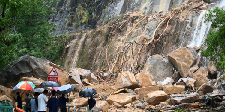 Measures planned to prevent landslides
