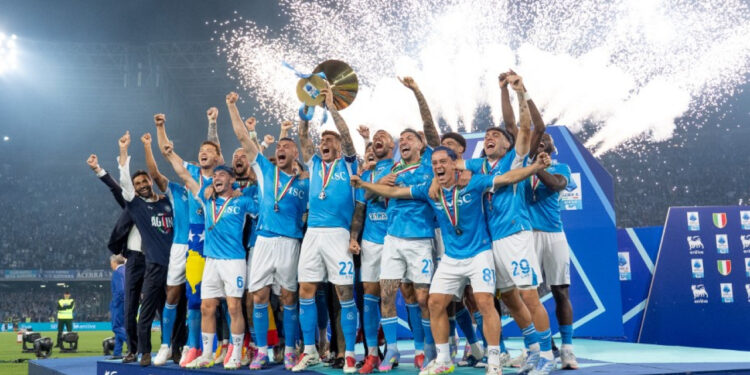 Napoli beat Cagliari to win Serie A championship