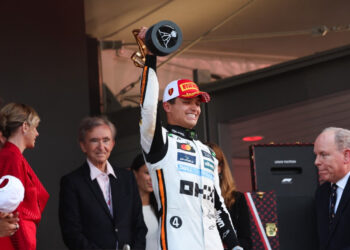 Norris closes in on  Piastri with Monaco win