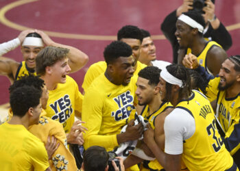Pacers stun Cavs to take a 2-0 NBA playoff series lead