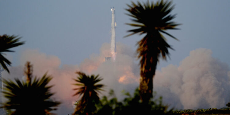SpaceX launches Starship on ninth attempt
